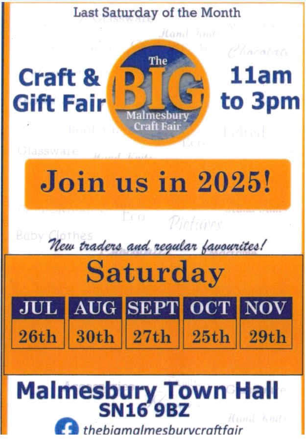 The Big Malmesbury Craft Fair